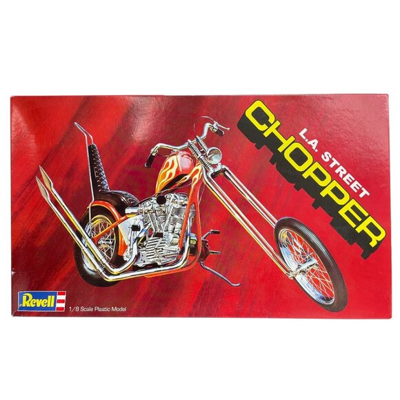 L.A. Street Chopper Motorcycle Revell 1/8 Model Kit NEW - Picture 1 of 8